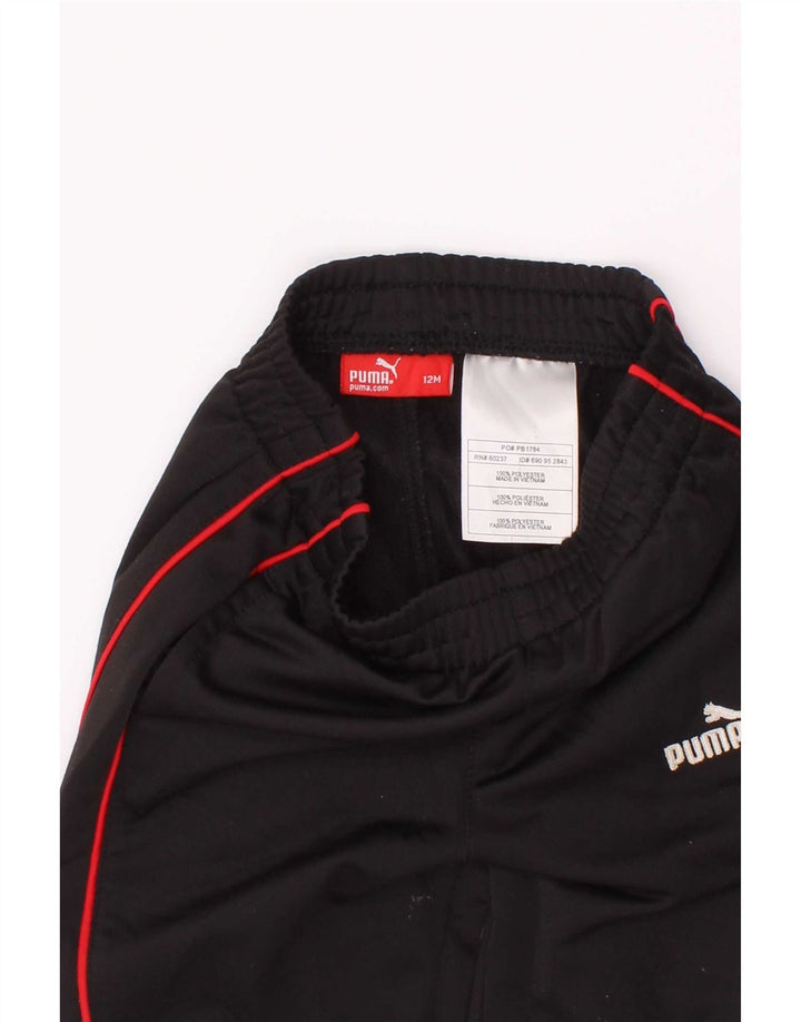 Puma Pantalon de survêtement bébé garçon 9-12 mois bleu marine polyester