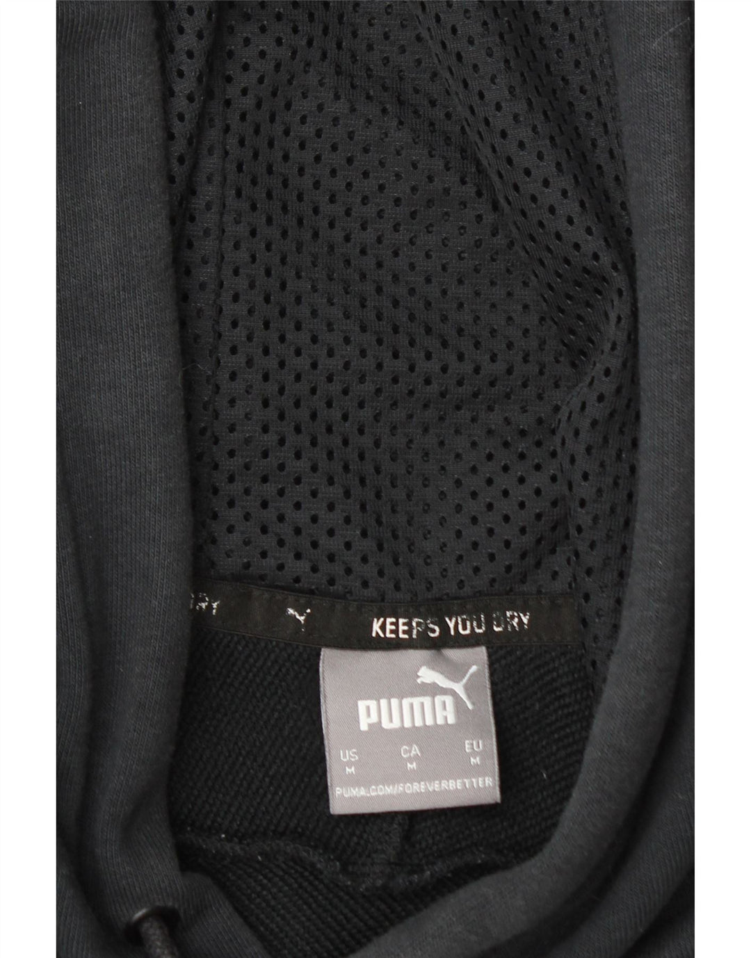PUMA Sweat à Capuche Graphique Homme Noir Moyen Coton