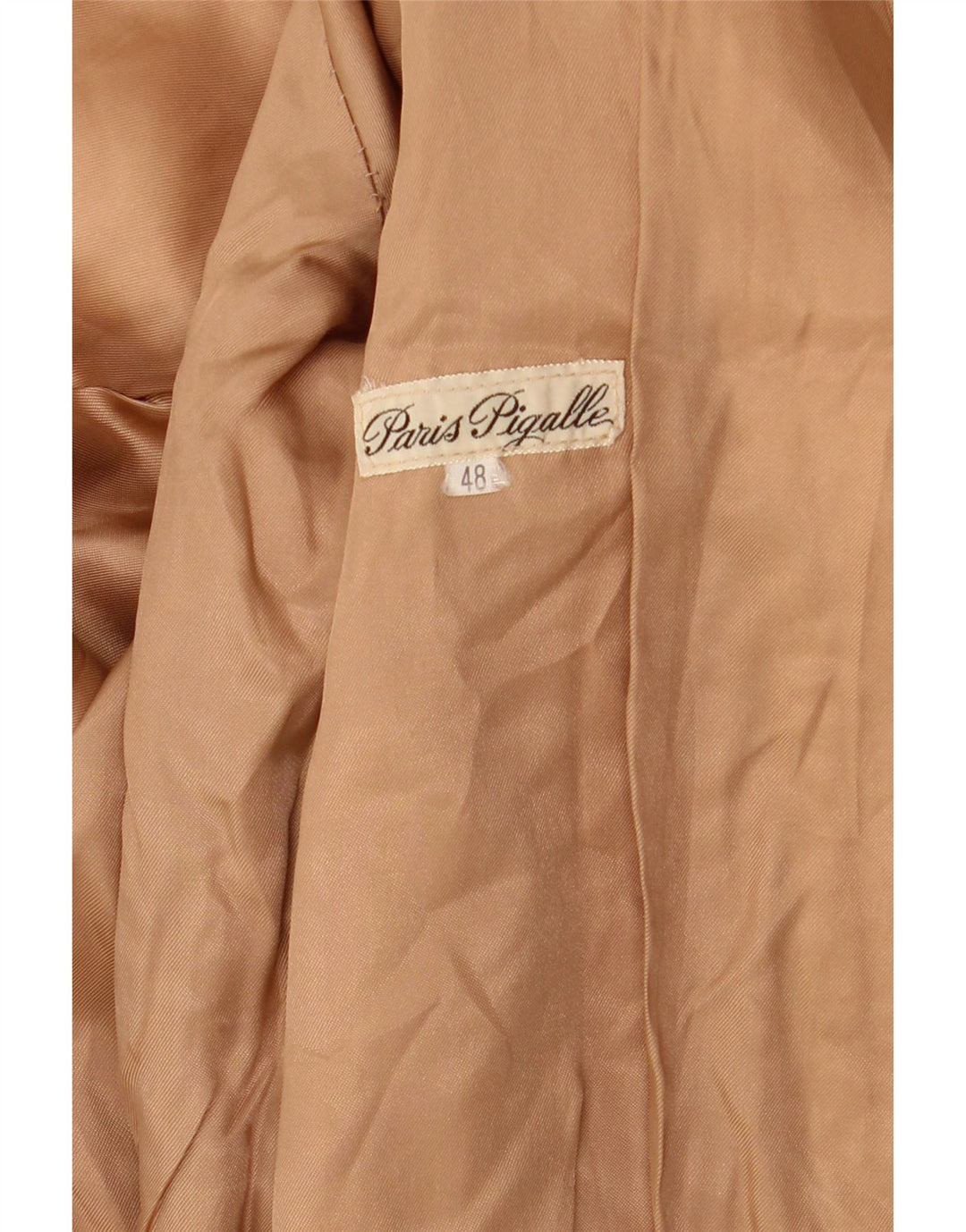 veste en daim militaire femme vintage IT 48 XL Marron