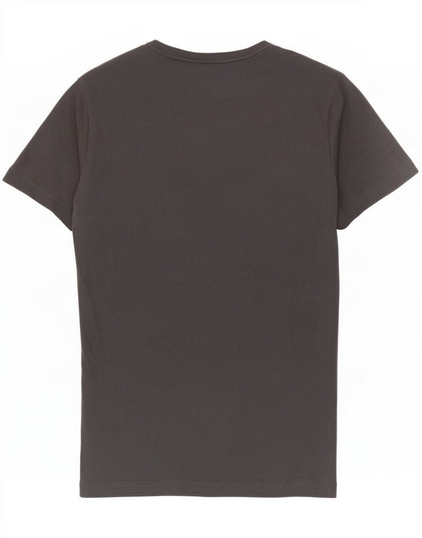 Jack Wolfskin Mens Graphic T-Shirt Top UK 34 XS Grey Cotton