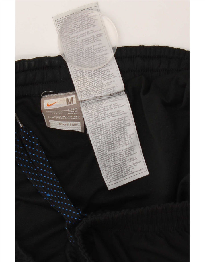 Nike Short de sport pour homme en polyester color block noir moyen