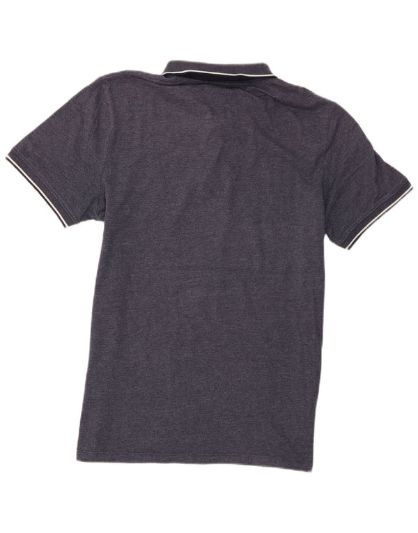 Jack & Jones Polo Homme Bleu Marine Moyen Moucheté Coton