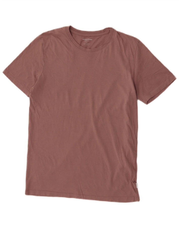 Jack & Jones T-Shirt Homme Rose Moyen Coton