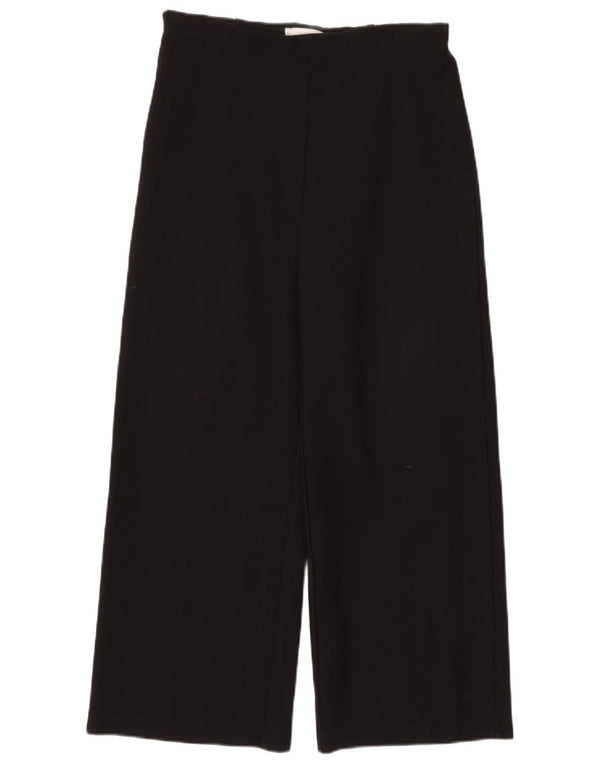 Hobbs Pantalon large taille haute pour femme UK 12 Medium W34 L30 Noir
