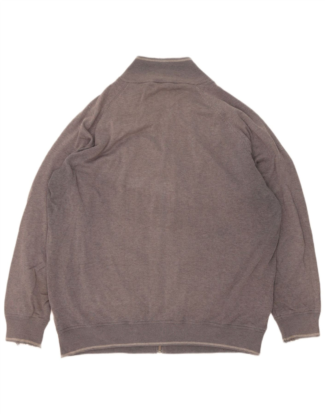 Marks & Spencer Pull Cardigan Homme XL Gris Coton