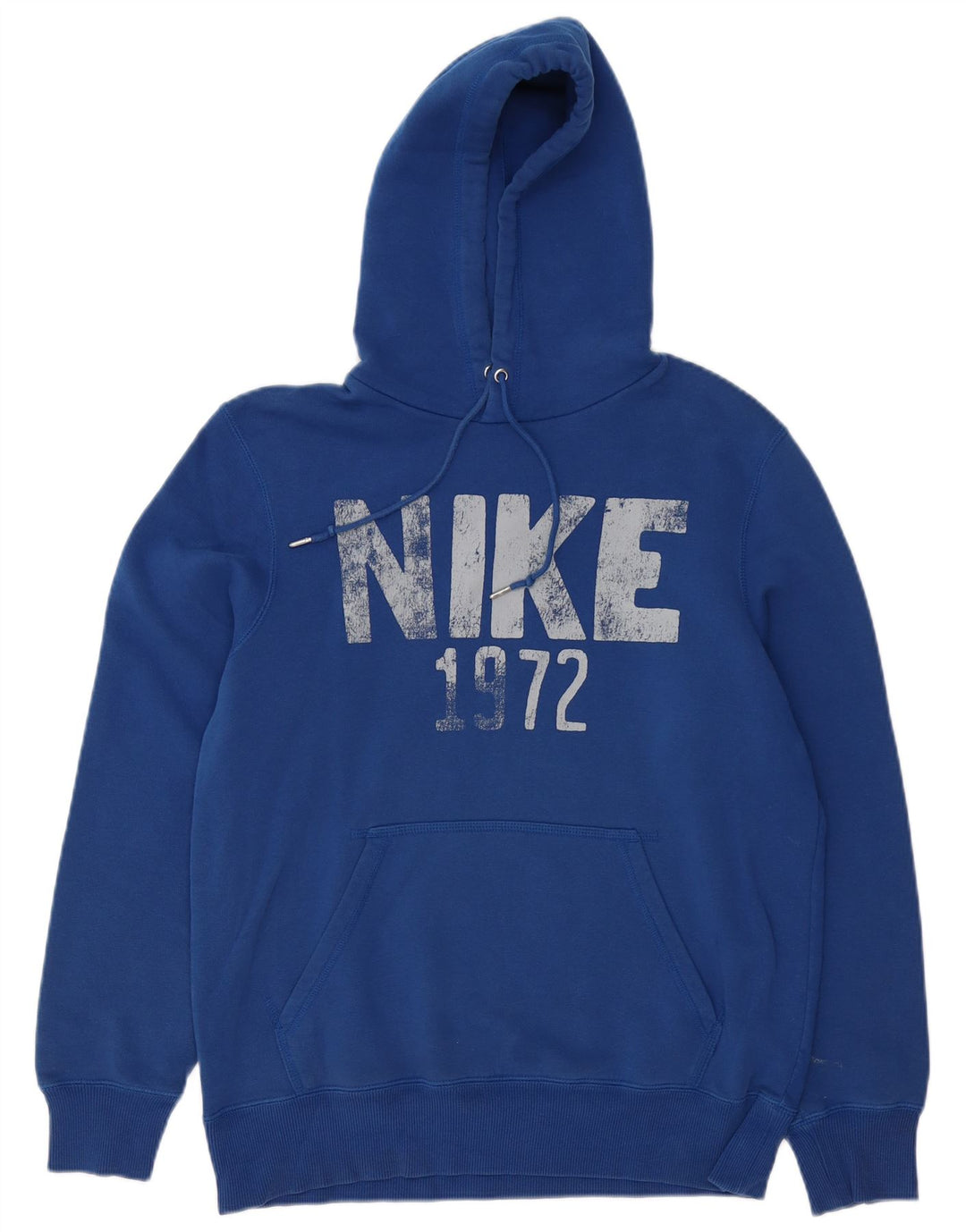 NIKE Pull à capuche graphique pour homme en coton bleu moyen
