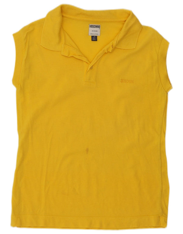 Moschino Polo Fille 14-15 Ans Jaune