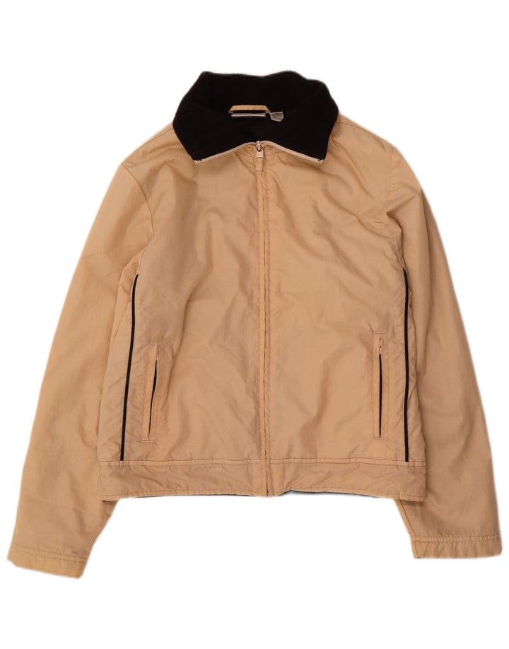 Puma Veste Bomber Femme UK 12 Beige Moyen