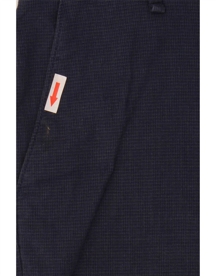 Calvin Klein Short chino pour homme W36 Grand carreaux bleu marine