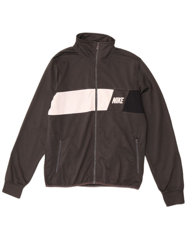 Veste de Survêtement Graphique Nike Homme Gris Moyen Colorblock