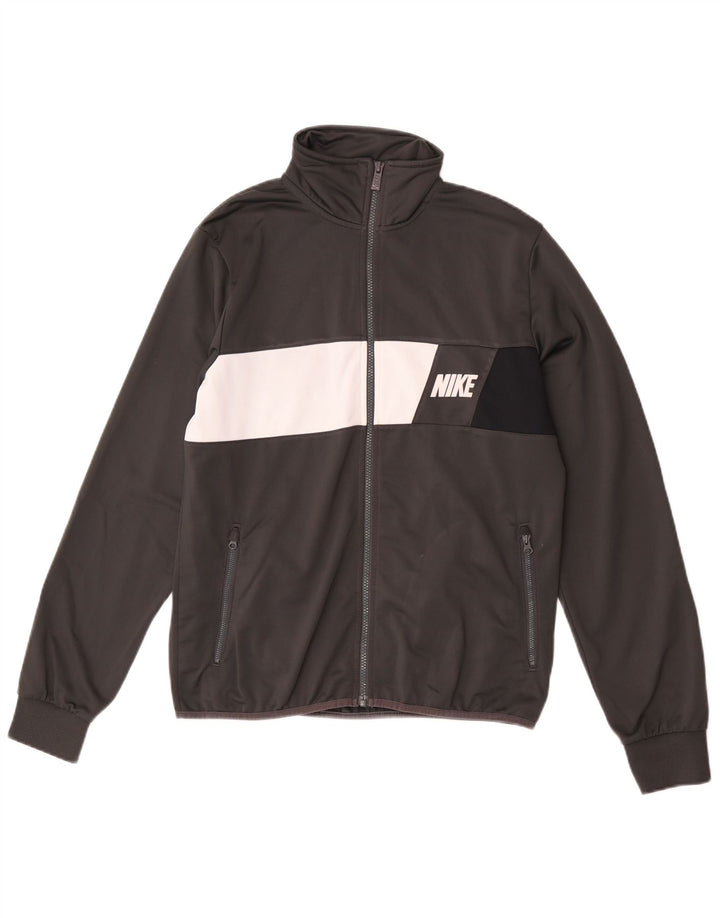 Veste de Survêtement Graphique Nike Homme Gris Moyen Colorblock