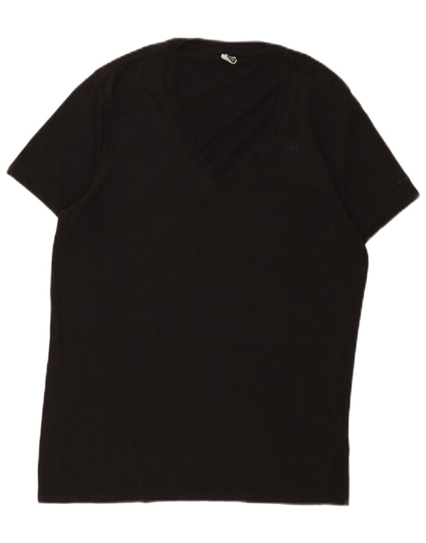 G-Star Homme T-Shirt Top Petit Noir Coton