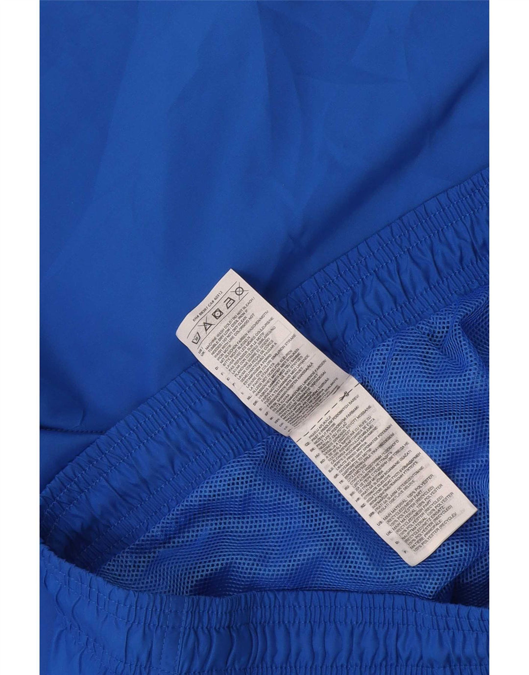 Adidas Short de sport homme bleu moyen polyester