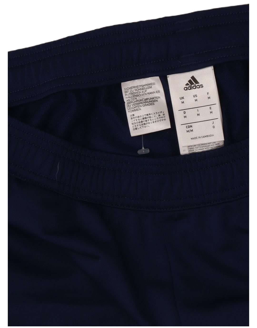 Adidas Pantalon de survêtement pour homme Bleu marine moyen Polyester