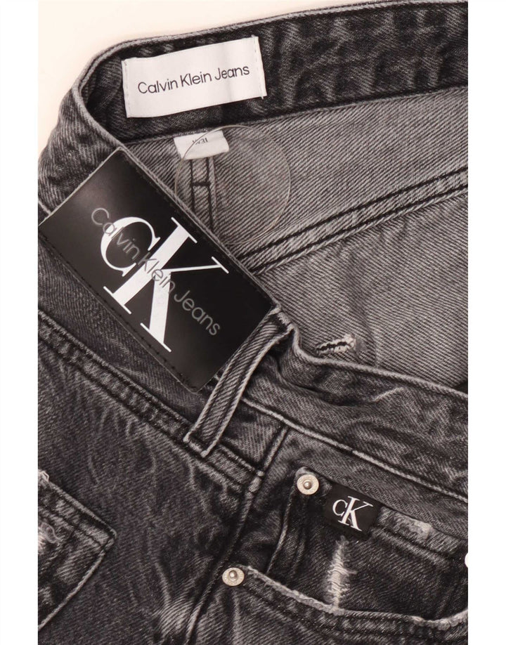 Calvin Klein Jean slim effet vieilli W31 L27 pour homme Gris