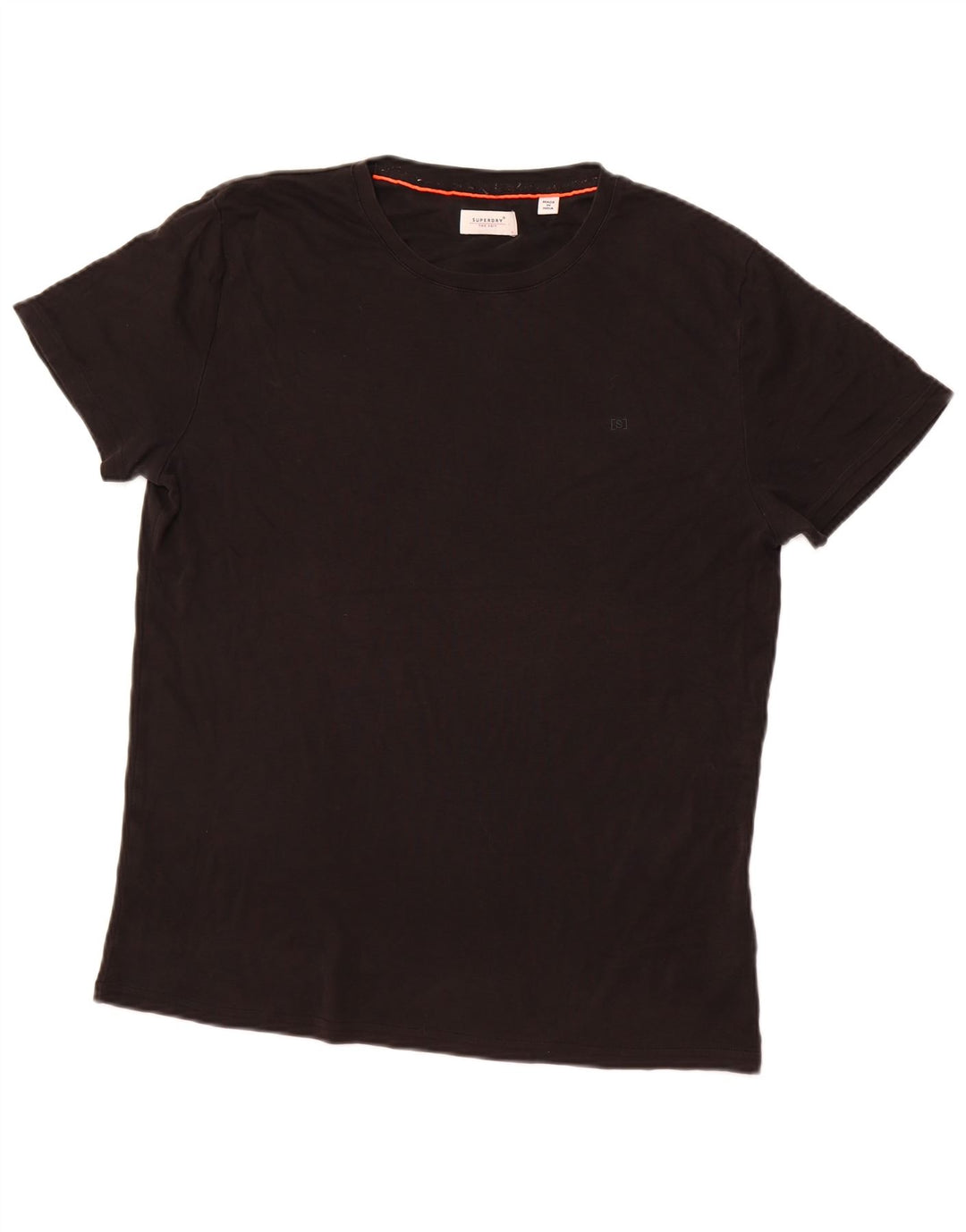 Superdry T-Shirt Homme Haut Large Noir Coton