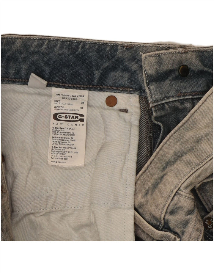 G-Star Femme 3301 Jean Skinny W28 L32 Bleu Coton