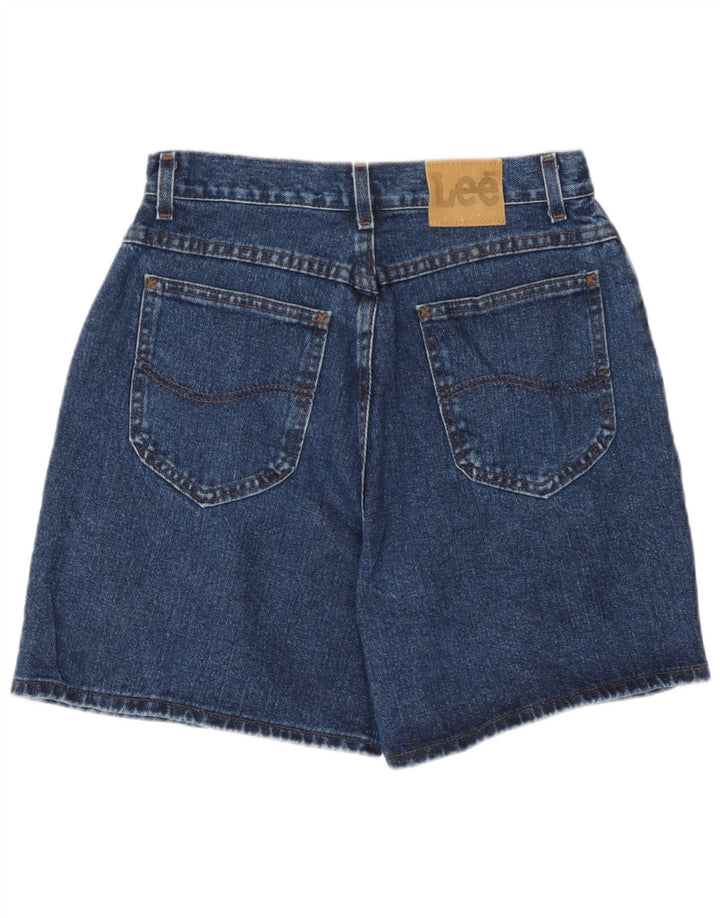 Lee Short en jean taille haute pour femme W28 Bleu moyen