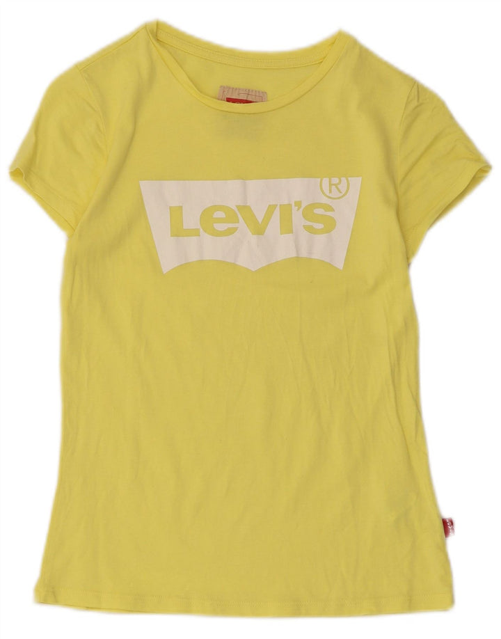 Levi's T-Shirt Graphique Garçon 13-14 ans Jaune Modal