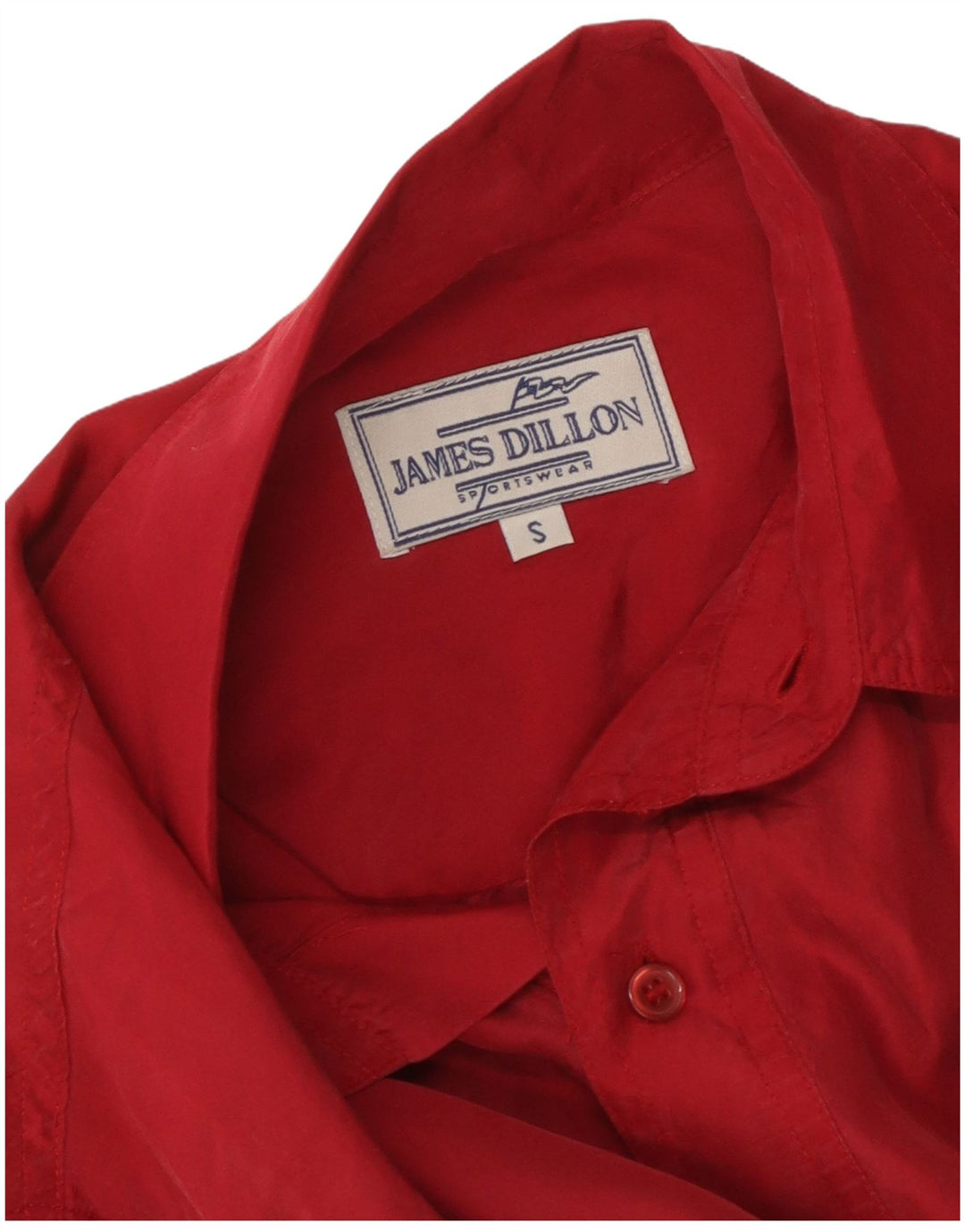 James Dillon Chemise à manches courtes pour homme Petit Rouge