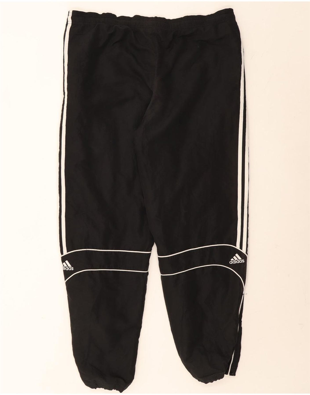 Adidas Pantalon de survêtement pour homme Joggers Large Noir Polyester