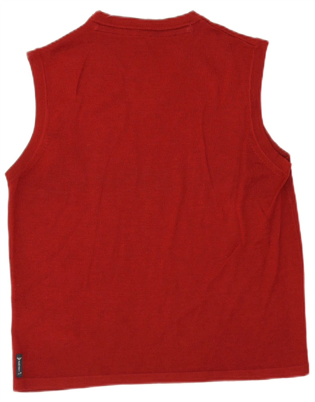 Armani Jeans Débardeur pour homme en laine vierge marron moyen