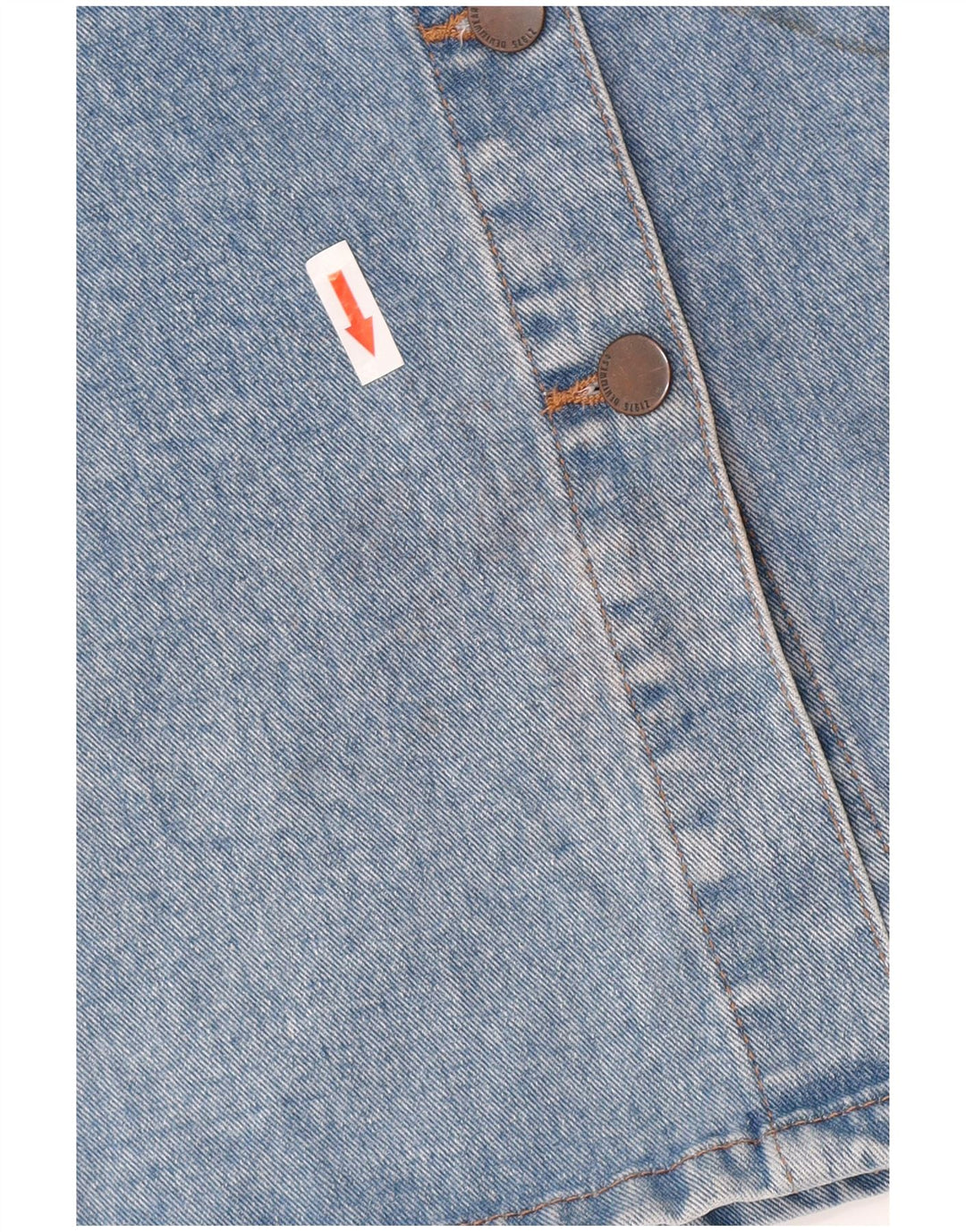 Zara Femme Jupe En Jean Petit W28 Bleu