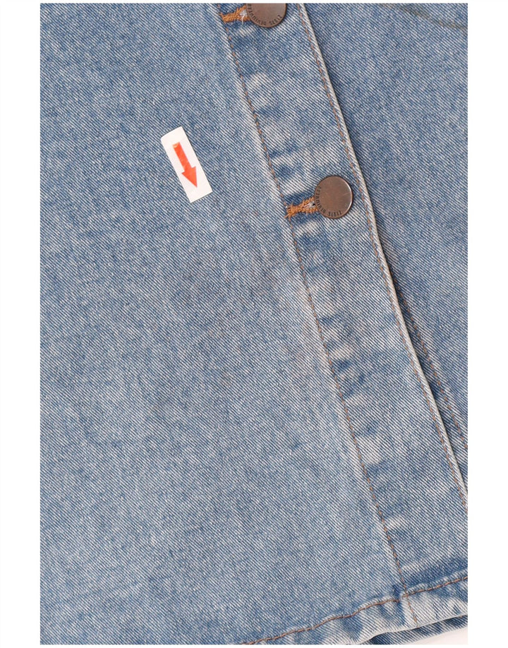 Zara Femme Jupe En Jean Petit W28 Bleu