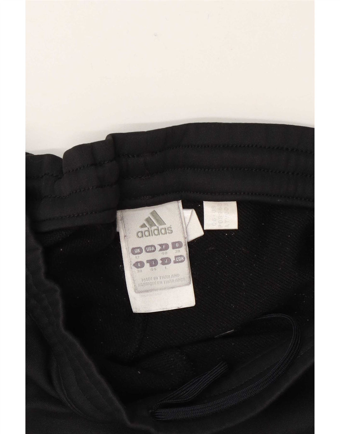 Adidas Pantalon de survêtement pour femme UK 12 Medium Noir Polyester