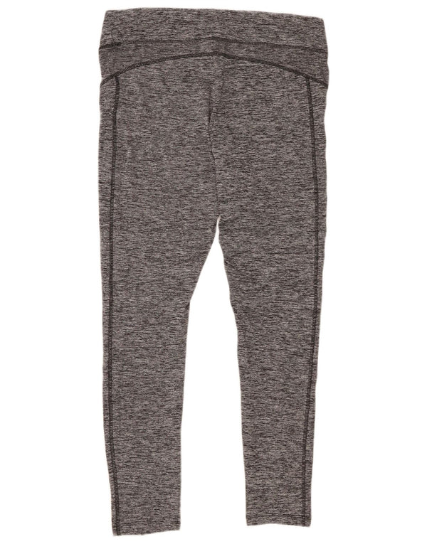 Umbro Leggings Femme UK 46 Large Gris Moucheté Polyester