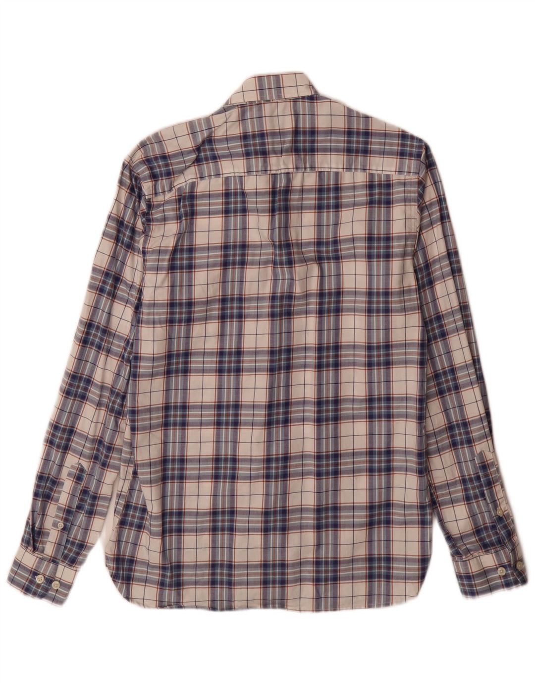 Jack & Jones Chemise ajustée en coton à petits carreaux bleus