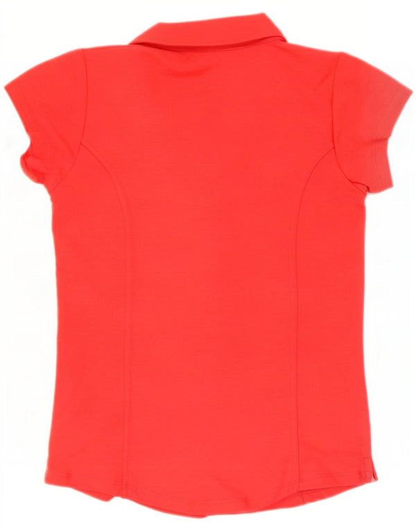 Guess Polo Femme UK 12 Coton Rouge Moyen