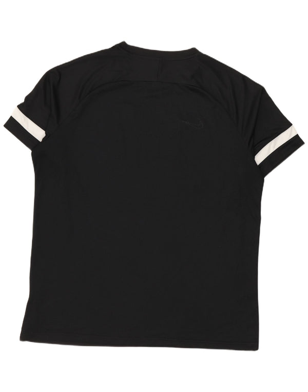 Nike T-shirt Dri Fit pour homme 2XL Noir Colorblock