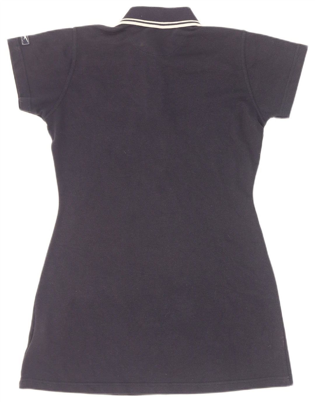 Reebok Robe Polo Femme UK 12 Medium Bleu Marine Polyester