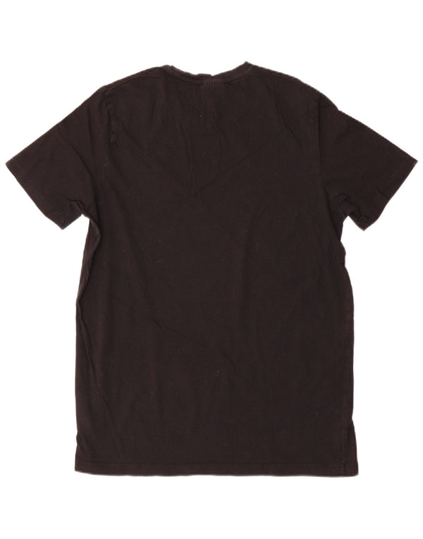 Hugo Boss Homme T-Shirt Top Coton Noir Moyen