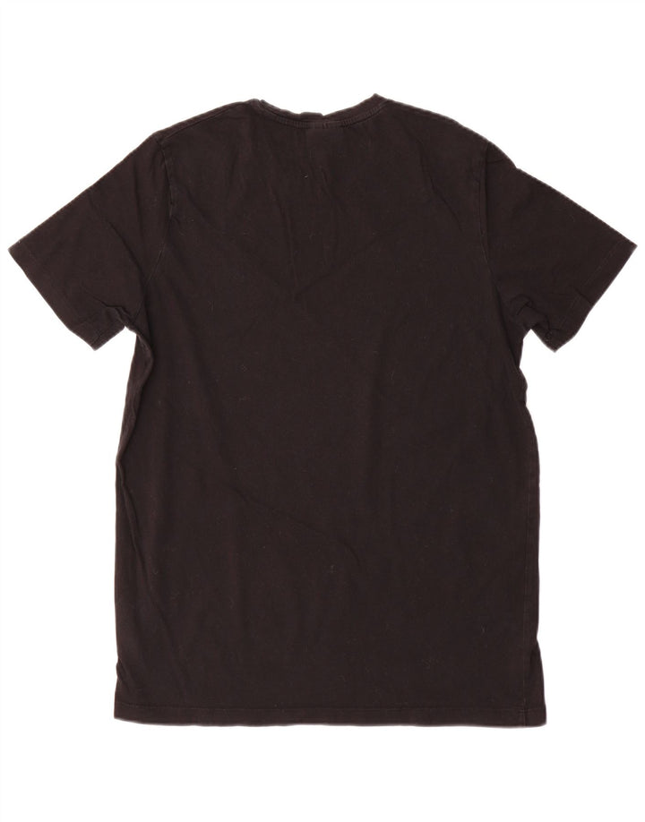 Hugo Boss Homme T-Shirt Top Coton Noir Moyen