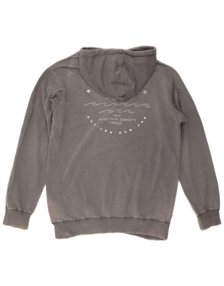 BILLABONG Pull à Capuche Graphique Homme Petit Gris Coton