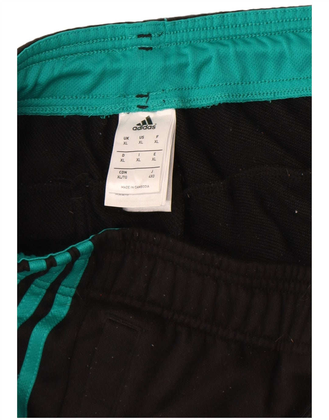 Adidas Hommes Climalite Survêtement Pantalon Joggers XL Noir Polyester