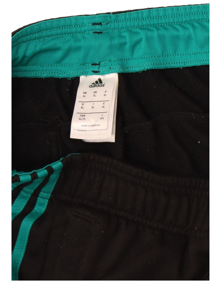 Adidas Hommes Climalite Survêtement Pantalon Joggers XL Noir Polyester