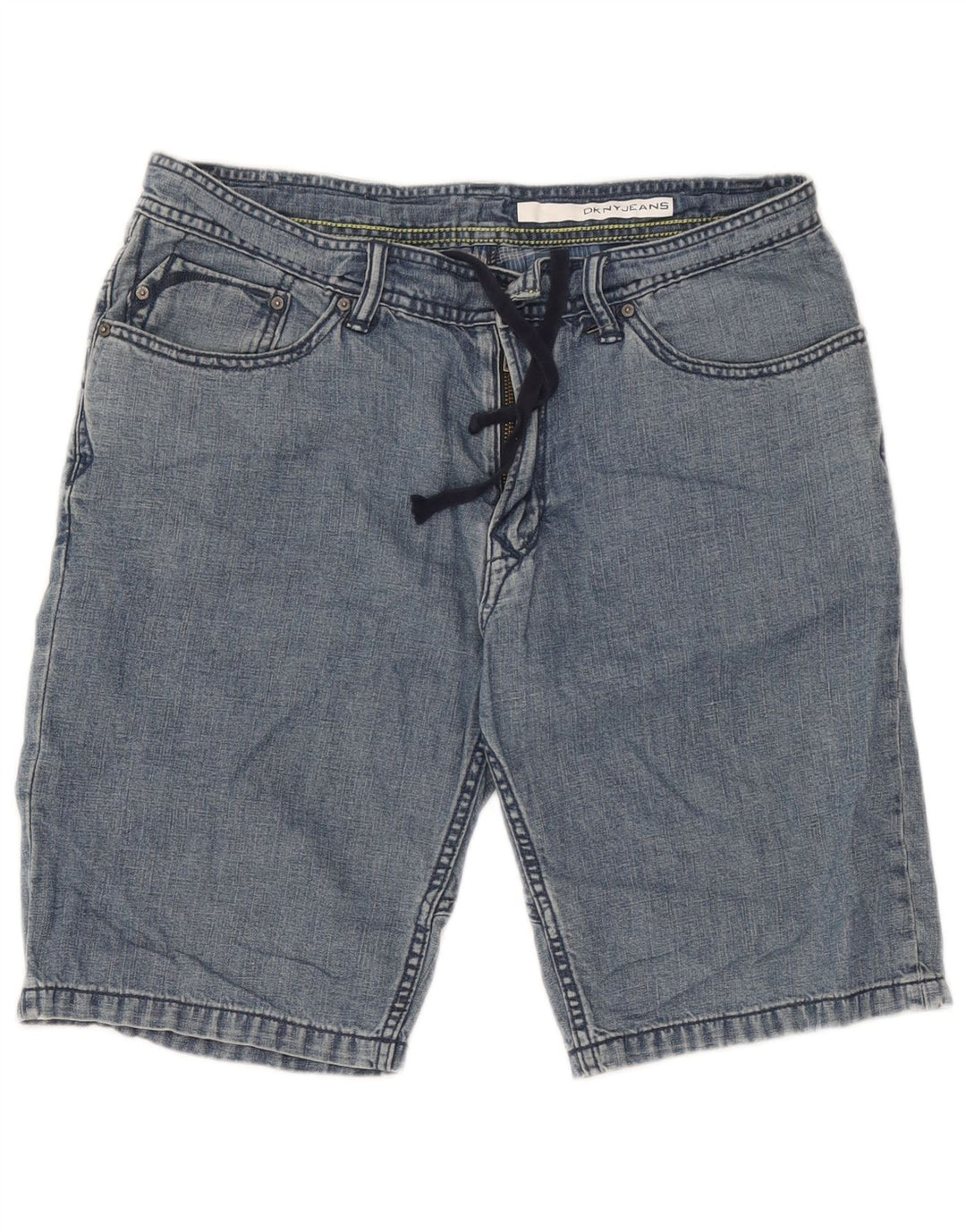 Dkny Short en Jean W31 Homme Bleu Moyen Coton