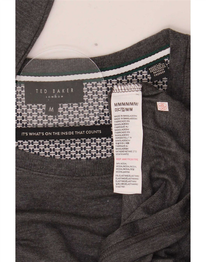Ted Baker Top à Manches Longues Homme Gris Moyen Modal