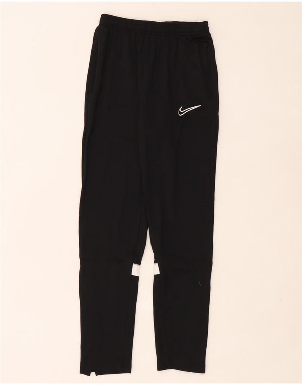 Nike Pantalon de survêtement Dri Fit pour garçon 13-14 ans XL Noir Colorblock