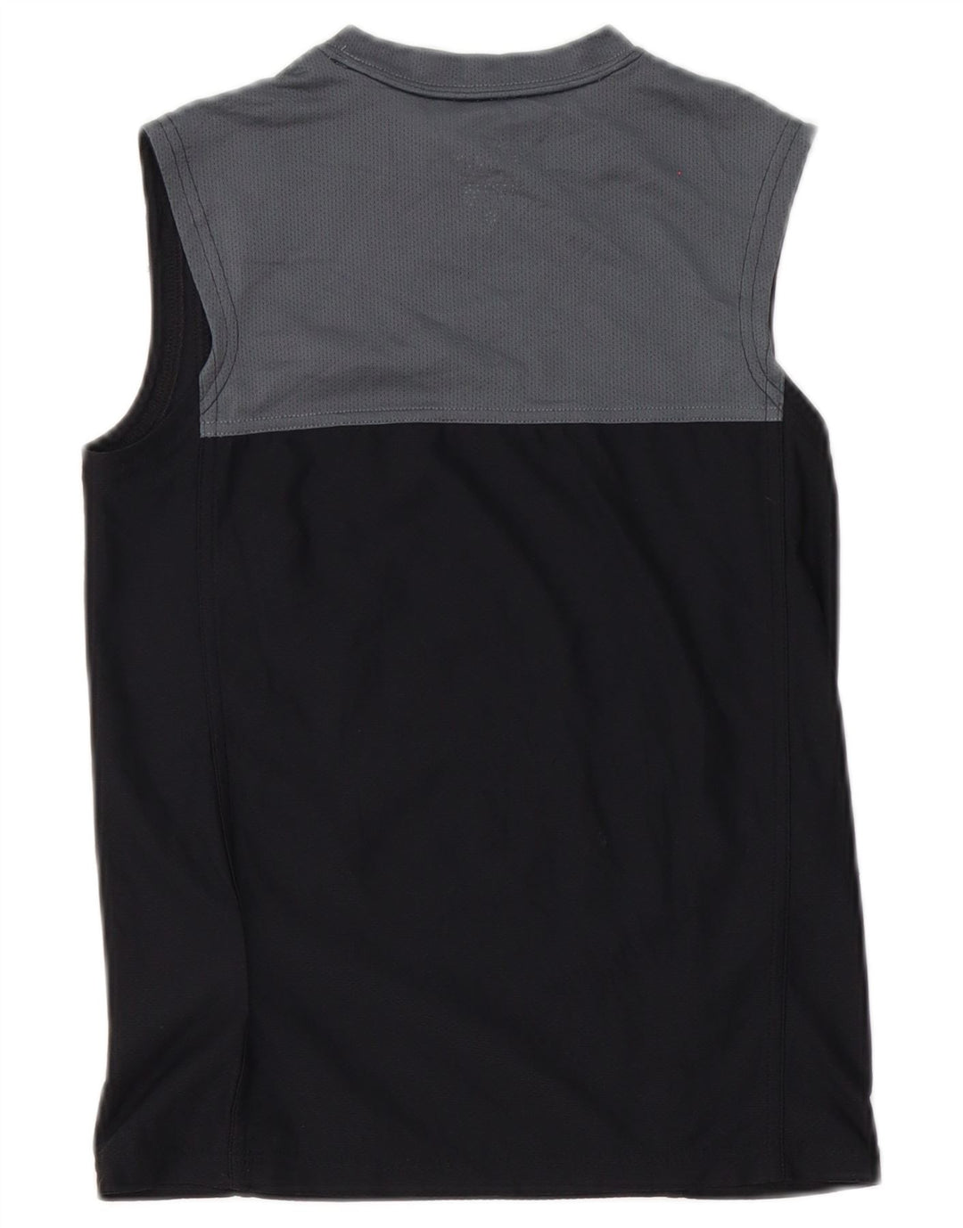 Nike Womens Dri Fit Débardeur UK 10 Petit Noir Colorblock Polyester