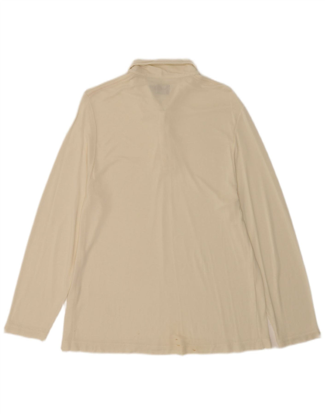 Calvin Klein Polo à manches longues pour homme Large Beige