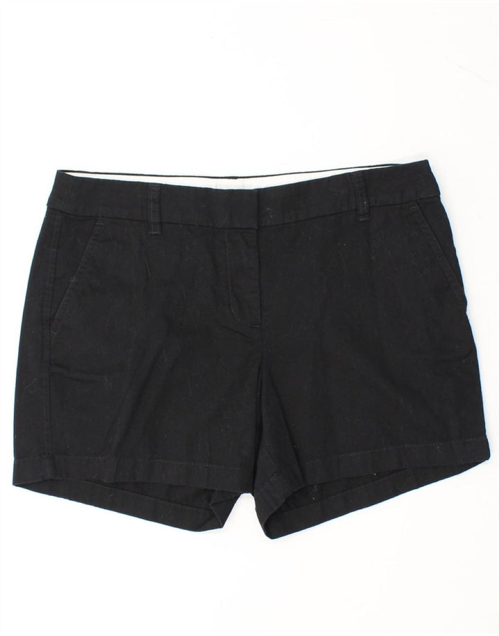 J. CREW Womens Chino Shorts US 8 Medium W32  Black Cotton Vintage J. Crew and Second-Hand J. Crew from Messina Hembry 