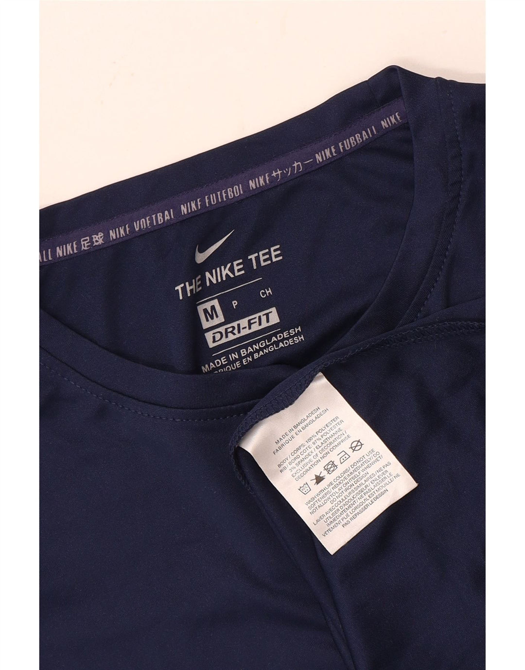 Nike Homme Dri Fit Débardeur Bleu Marine Moyen Polyester
