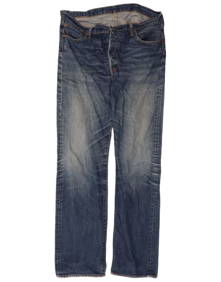Levi's Jean Droit Homme W38 L36 Bleu Coton