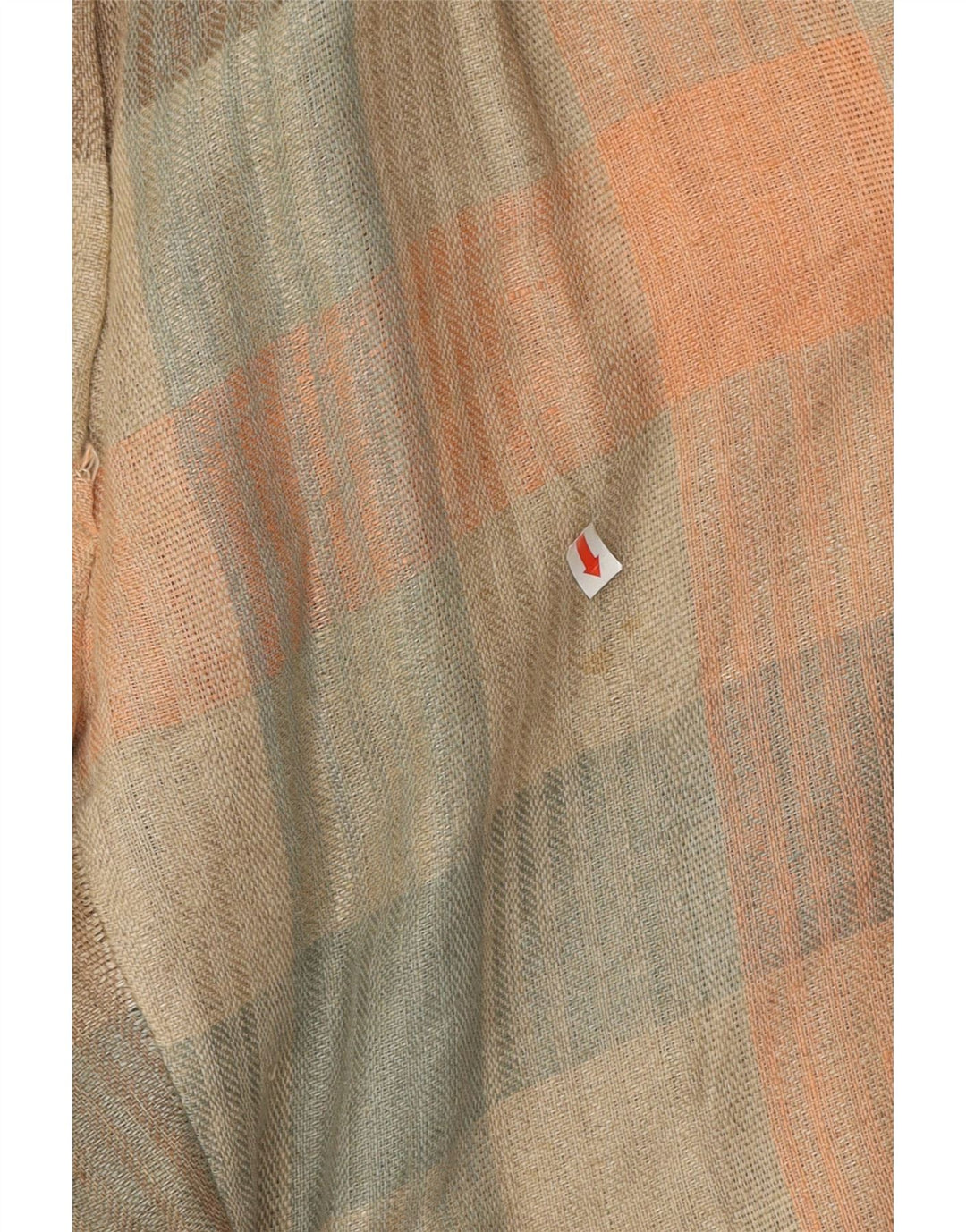 Pantalon Chino Pegged Vintage Femme W26 L26 Vichy Multicolore