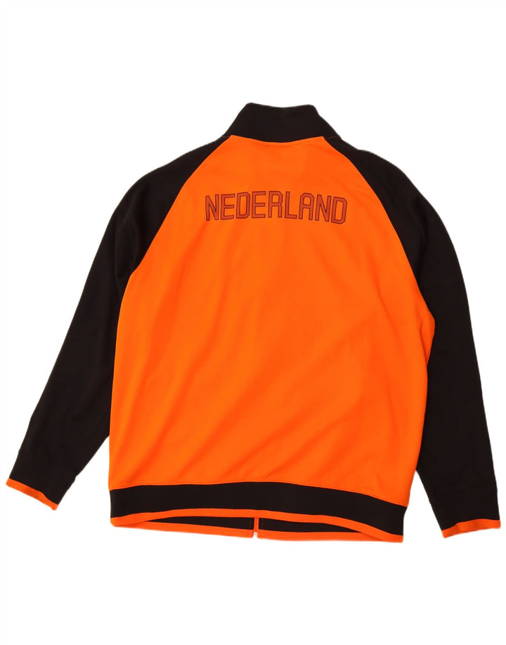 Nike Hommes KNVB Graphic Survêtement Top Veste 2XL Orange Colorblock