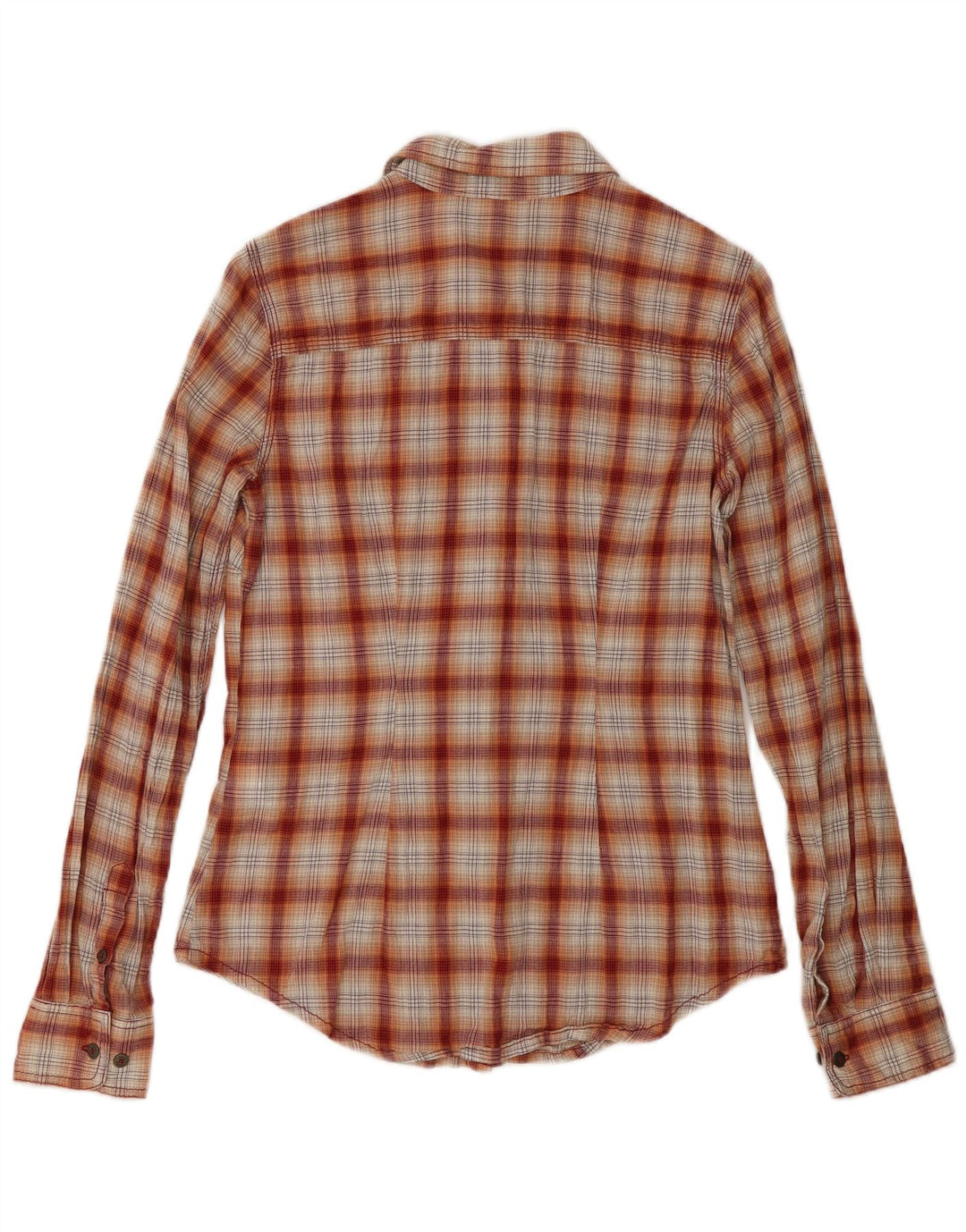 Carhartt Chemise en flanelle pour femme US 4/6 Petit carreaux rouges en coton